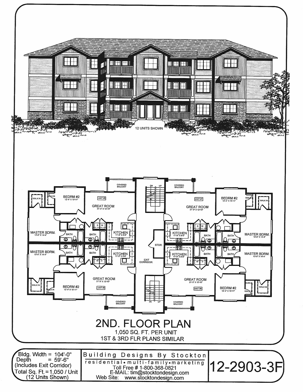 Multi Family Home and Building Plans